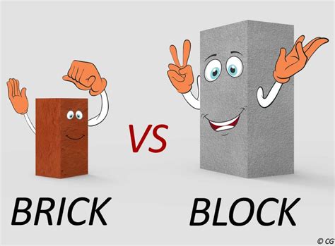 brick vs concrete block cost